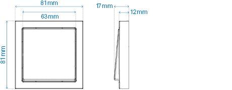 future linear Maßzeichnung